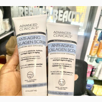 Advanced Clinicals Anti Aging Collagen Scrub