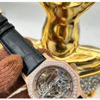 Original CARTIER MECHANICAL Leather Strap Available in Store