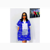 Ankara Short Gown