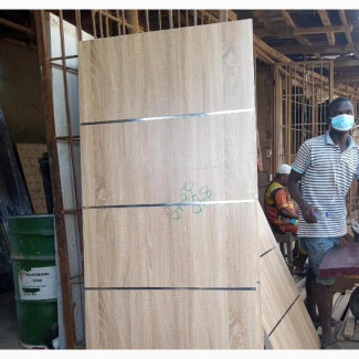 Golden HDF Interior Doors With Frame (Swiss Color )