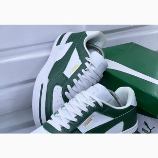 Puma Classic CA Pro White Dark Green Sneakers