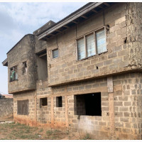 Twin Duplex on Main Akala Road, New Garage Owode Apata