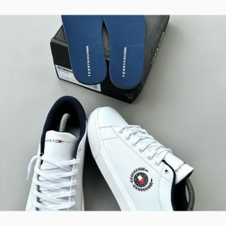 Tommy Hilfiger White Sneakers - High Quality
