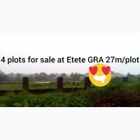400x100 (4plots) for Sale at Etete GRA Benin City