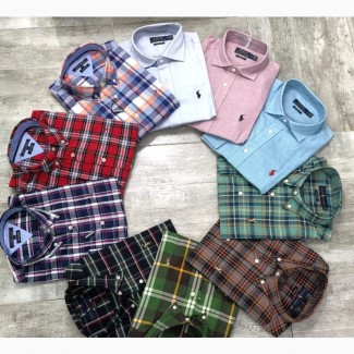 Tommy Hilfiger Shirt And Polo Ralph Lauren Designer Shirt