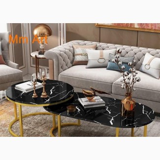 Luxury Two Pieces Center Table