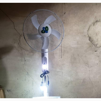FST Solar Standing Fan - Brand New