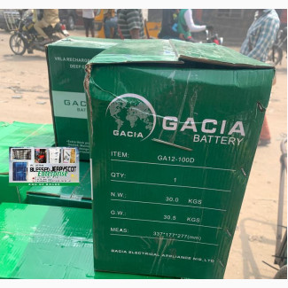 200ah, 12v Gacia Battery
