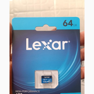 64GB Lexar Micro SDXC Card - Brand New