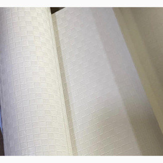 Pure White Textured Wallpaper