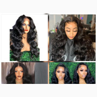 Hair Blend Curly Wig