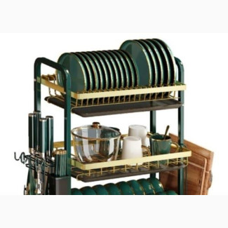 Quality 3 Tiers Draining and Drying Dish Rack