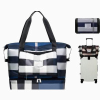 High Quality Check Travelling Bag