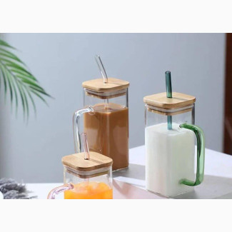 Square Mug With Lid