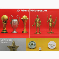 Customized 3D Modeling Printing Services (Gifts, Art, Parts)