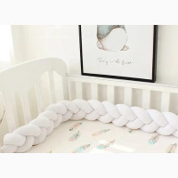 Baby Braided Crib Bumper