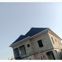 Stone Tiles With PVC Gutter