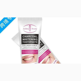 Charcoal Toothpaste - Whitens Teeth Naturally