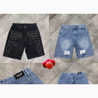 Luxury Jean Short Denim 2024