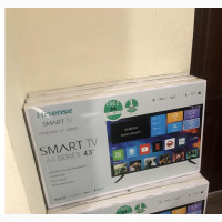 Hisense 43 Inches Smart TV A4 Series -Black