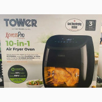 Tower Xpress Pro 11L 10-in-1 Air Fryer Oven With Rotisserie