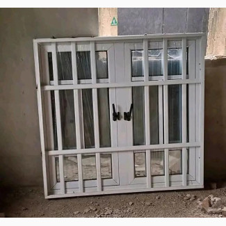 Aluminum Casement Windows With Burglary