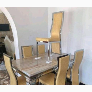 Marble Dining Table and Chairs - Buy Now