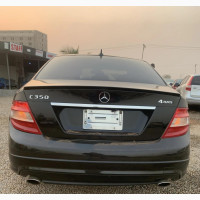 Mercedes C 350 2010 Black Engine