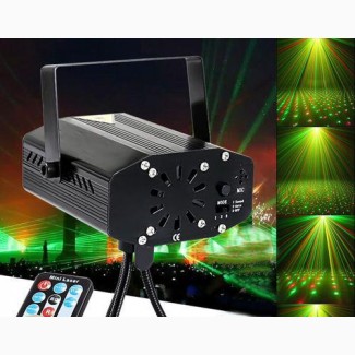 Mini Laser Projector Stage LED RGB Xmas Party KTV DJ Disco