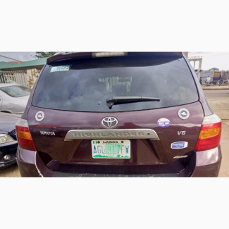 Toyota Highlander 2008 Pink