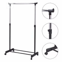 Adjustable Rolling Clothes Hanger