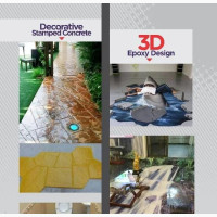 3D Floor Ceiling, Sted Concrete - Perfect Finishing for Your Home