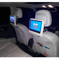 Headrest and Roof DVD Players and Monitors