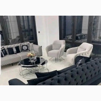 Luxury Chesterfield Fabric Sofa