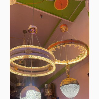 Single Multi Colored LED Drop Light