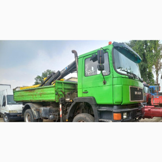 Mandiesel Tipper With Self-Loader - Used MAN TGM 2008