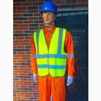 Brand New Safety Gown Coverall Orange
