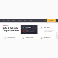I Will Create a Logistics Website for You Within 4days