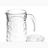 Liquid Thick Big Glass Jug With Cover