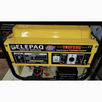 Elepaq SV6800E2 4.5KVA Kick Start Generator 100% Copper