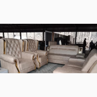 Modern Accent Chair and 5 Seaters Sofa
