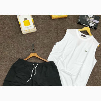 Stylish Armless T-Shirt and Shorts Combo