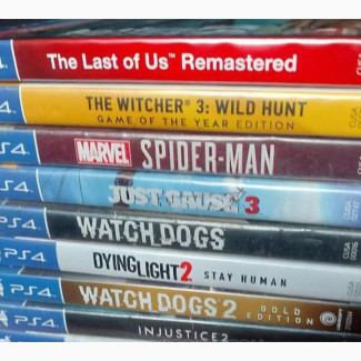 Sony PlayStation 4 Video Games - Horizon, GTA, FIFA