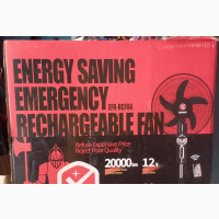 Transparent Rechargeable Fan.18inch