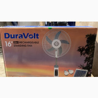Duravolt Rechargeable Standing Fan - Brand New