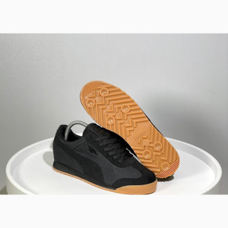 Puma Roma Triemboss Black Sneakers - Available Now