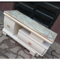 Marble Top TV Stand - Strong Durable