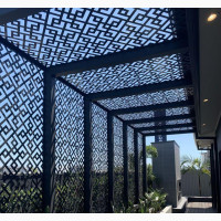 Laser Screen Pergola