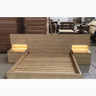 Beautiful Bedframe With Night in-Built Light