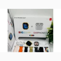 I20 Ultra Max Suit Smart Watch With Free Earpod Watch Pouc